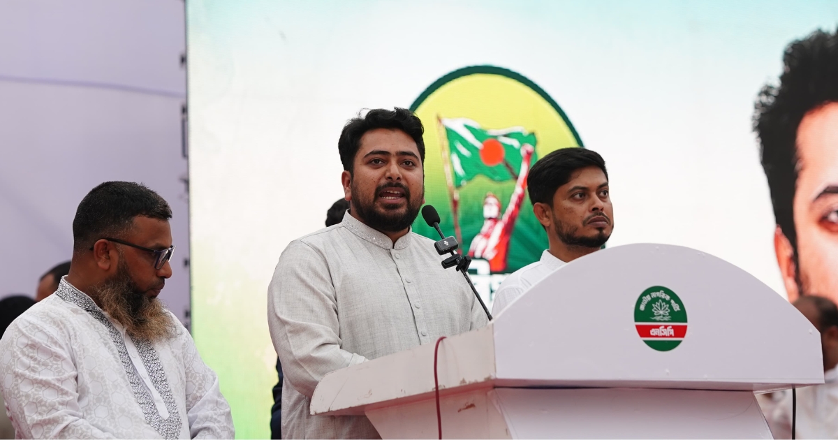 ফ্যাসিস্ট রাষ্ট্রপতির ভাষণ শুনতে আমরা সংসদে যাচ্ছি না : নাহিদ