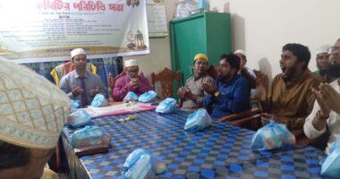 গলাচিপায় মাদ্রাসা জেনারেল টিচার্স অ্যাসোসিয়েশনের ইফতার ও নতুন কমিটির পরিচিতি সভা
