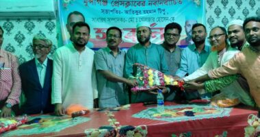 মুন্সিগঞ্জ প্রেসক্লাবের নবনির্বাচিত সাধারণ সম্পাদককে সংবর্ধনা