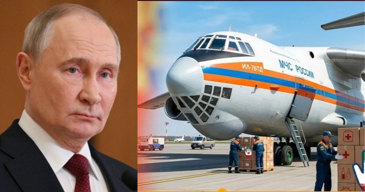 প্রথম দেশ হিসেবে ইরানের পাশে দাঁড়ালো রাশিয়া, তেহরানে পৌঁছালো ১৩ টন ওষুধ