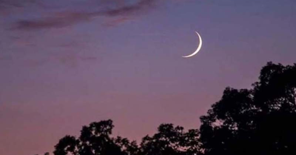 দেশের আকাশে পবিত্র শাওয়াল মাসের চাঁদ দেখা গেছে, কাল ঈদ