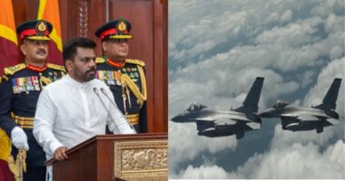 যুক্তরাষ্ট্রের দু’টি যুদ্ধবিমানকে অবতরণের অনুমতি দেয়নি শ্রীলঙ্কা