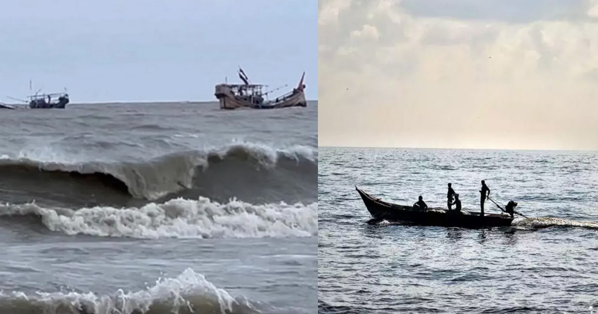 সাগরে ঝড়ের কবলে বাবার মৃত্যু, দুই ঘণ্টা সাঁতরে মরদেহ নিয়ে বাড়ি ফিরলেন দুই ছেলে