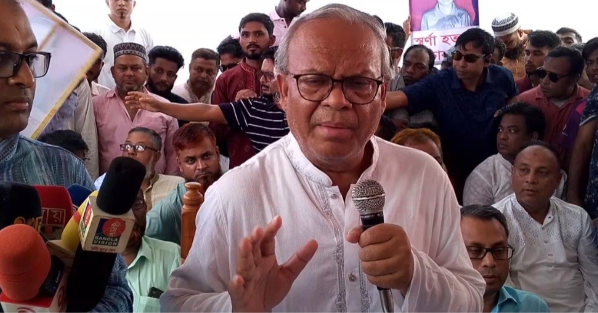 বর্তমান ব্যবস্থায় মানুষের বাকস্বাধীনতা রয়েছে এবং কথা বললে আর কাউকে গুম হতে হবে না : রিজভী