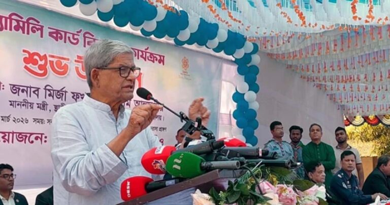 আমরা কাজের-হালাল উপার্জনের মাধ্যমে বেহেশতে যাব, অন্যদের মতো ধর্মকে বিক্রি করে না : মির্জা ফখরুল