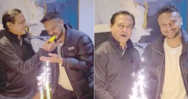 লন্ডনে কেক কেটে সাকিবের ৩৯তম জন্মদিন উদযাপন করেন আসিফ আকবর