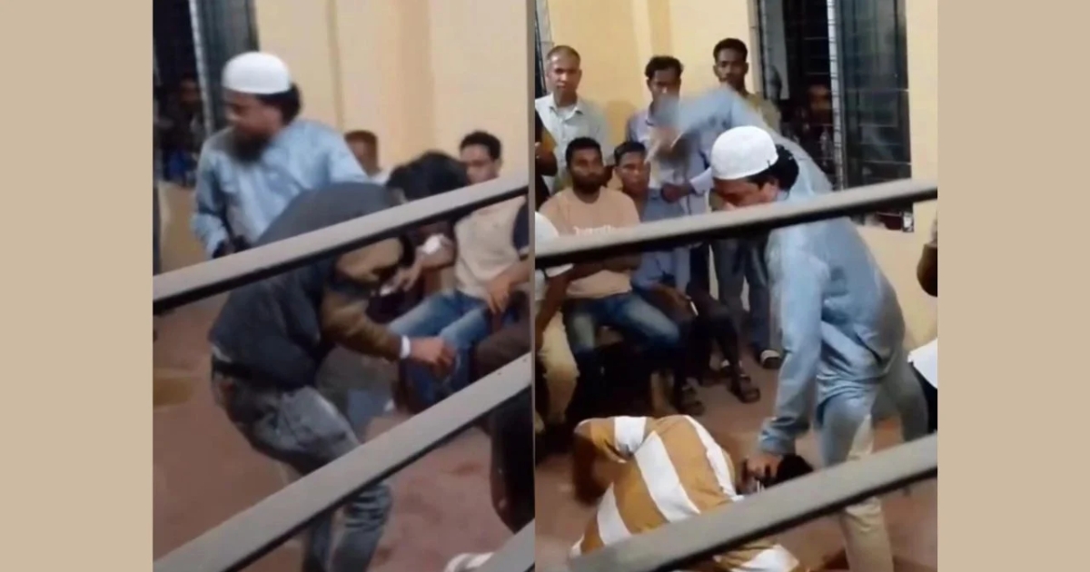 ডাবচুরির অভিযোগে ছাত্রদল নেতাসহ দুজনকে জুতাপেটা