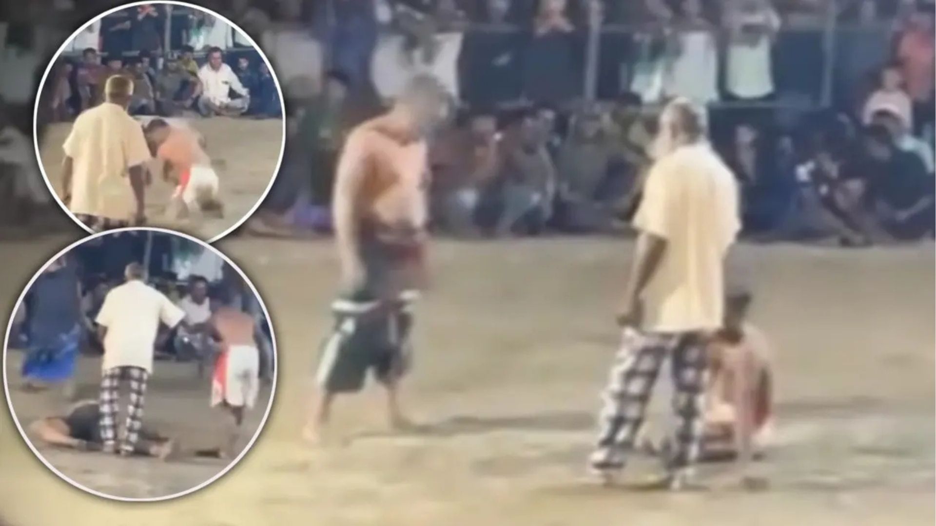 কুস্তি প্রতিযোগিতা চলাকালে মাঠে খেলোয়াড়ের মৃত্যু