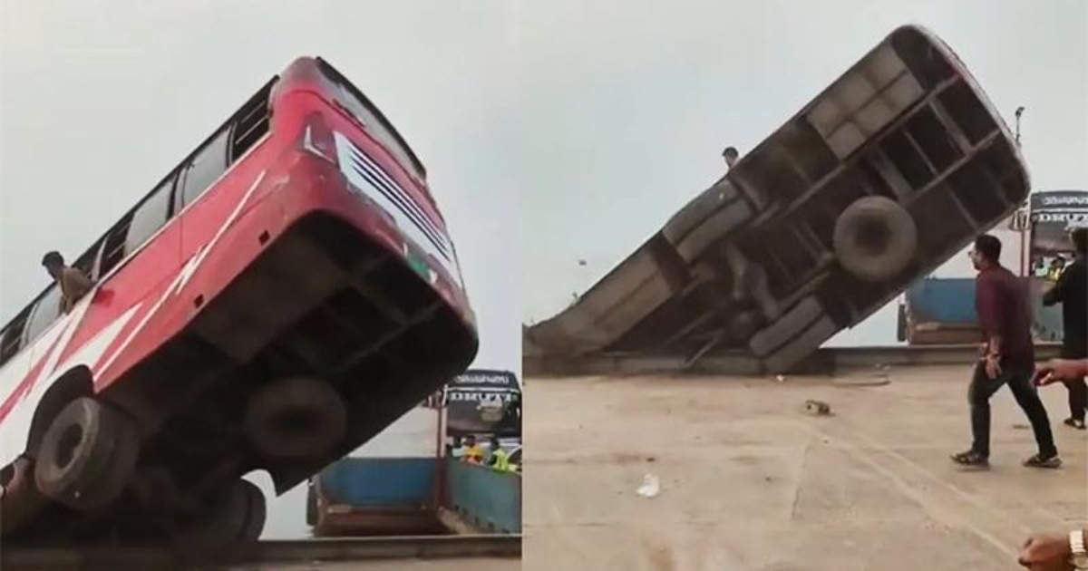 দৌলতদিয়ায় বাসটি পদ্মার  ৯০ ফুট গভীরে তলিয়ে গেছে : ফায়ার সার্ভিস