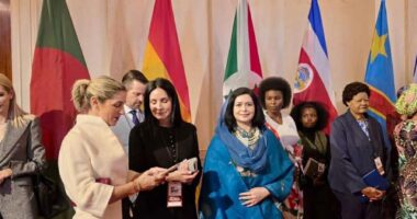 মেলানিয়া ট্রাম্পসহ ফার্স্ট লেডিদের সঙ্গে জোবাইদা রহমানের সাক্ষাৎ