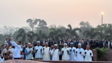 স্বাধীনতা দিবসে স্মৃতিসৌধে বিরোধীদলীয় নেতা শফিকুর রহমানের শ্রদ্ধা