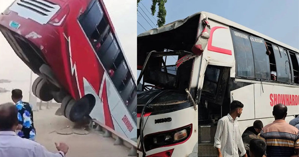 দৌলতদিয়ায় ডুবে যাওয়া বাসের রেজিস্ট্রেশন স্থগিত ও মালিকের বিরুদ্ধে ব্যবস্থা নেয়ার নির্দেশ