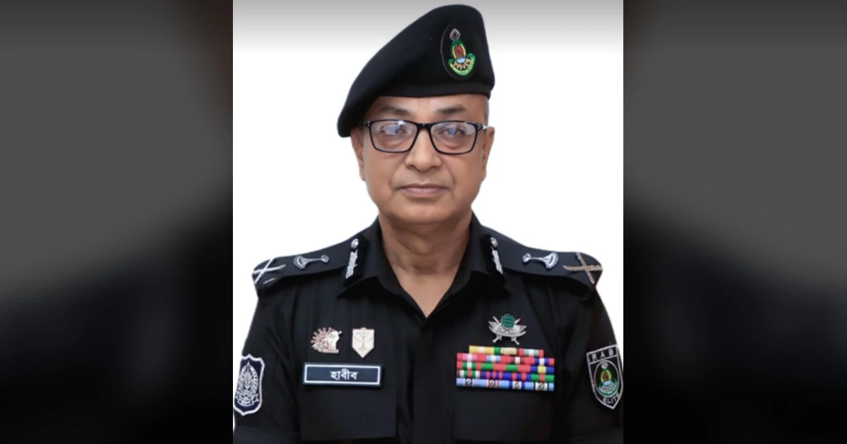 র‌্যা‌বের ডি‌জি হি‌সে‌বে দা‌য়িত্ব নি‌লেন আহসান হাবীব পলাশ