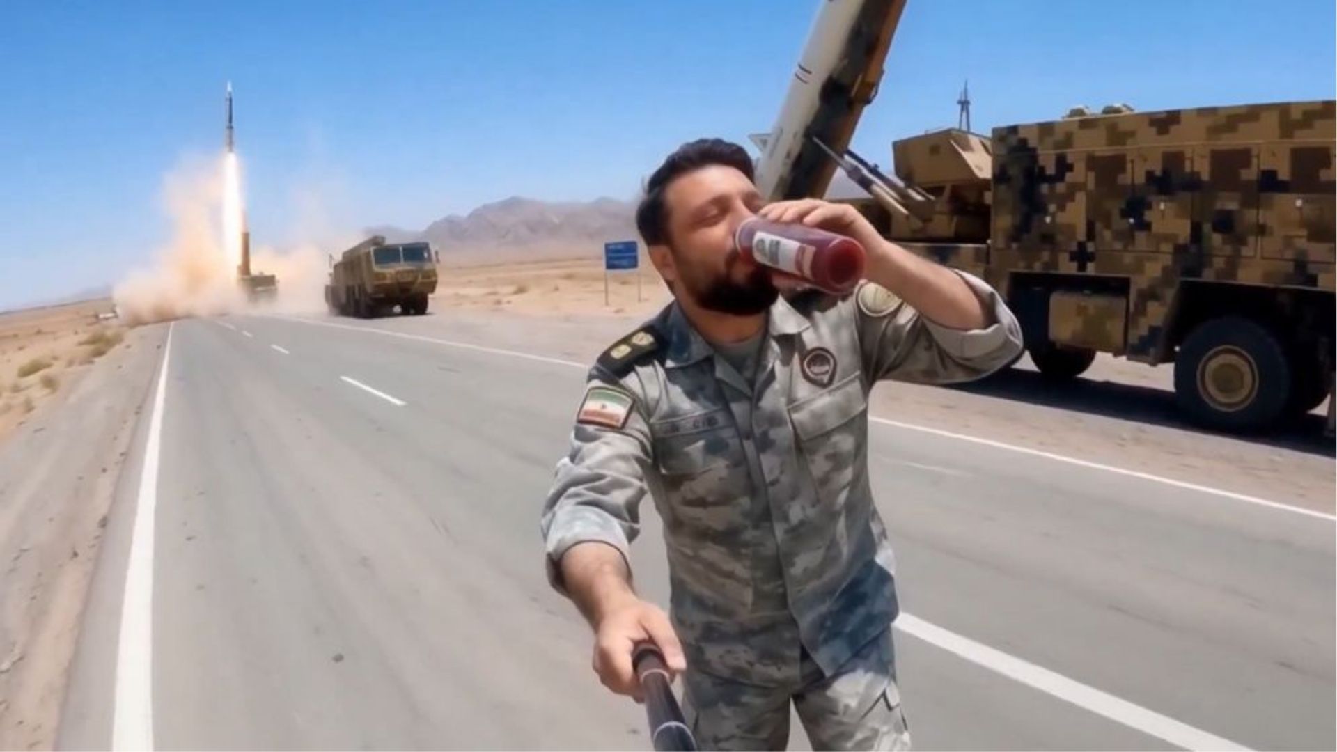 ইরানের দূতাবাসের ভিডিও ‘ডালিমের জুস পান করলে তেলআবিবে আঘাত হবে আরও নির্ভুল’