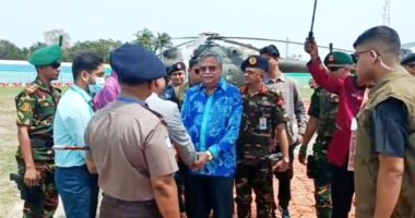 চারদিনের সফরে পাবনায় পৌঁছেছেন রাষ্ট্রপতি