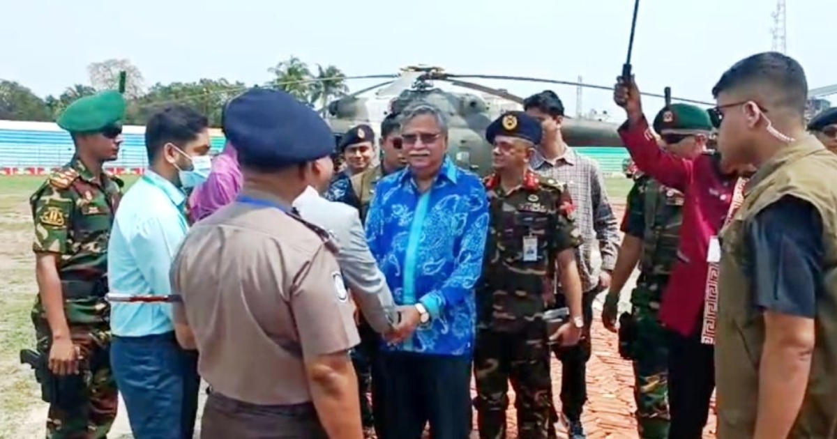 চারদিনের সফরে পাবনায় পৌঁছেছেন রাষ্ট্রপতি