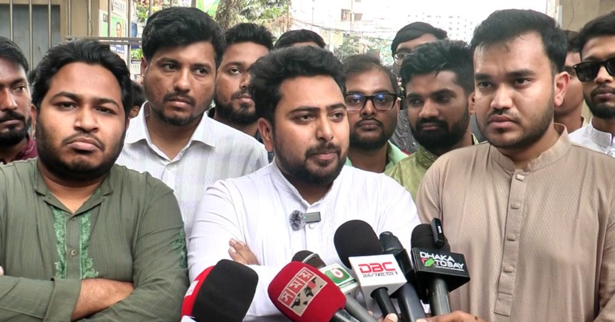 সরকার গণরায় না মেনে সংবিধানকে নিজেদের মতো ব্যাখ্যা করছে : নাহিদ ইসলাম