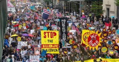 ট্রাম্পবিরোধী ‘নো কিংস’ আন্দোলন ছাড়াচ্ছে অতীতের সব রেকর্ড