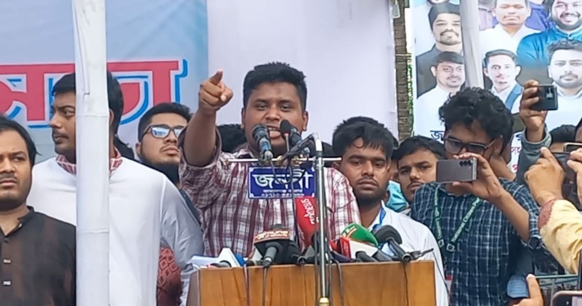 মাজার-জলসা-খানকায় আক্রমণ করা যাবে না, করলে আইনগতভাবে ব্যবস্থা নেব : হাসনাত আবদুল্লাহ