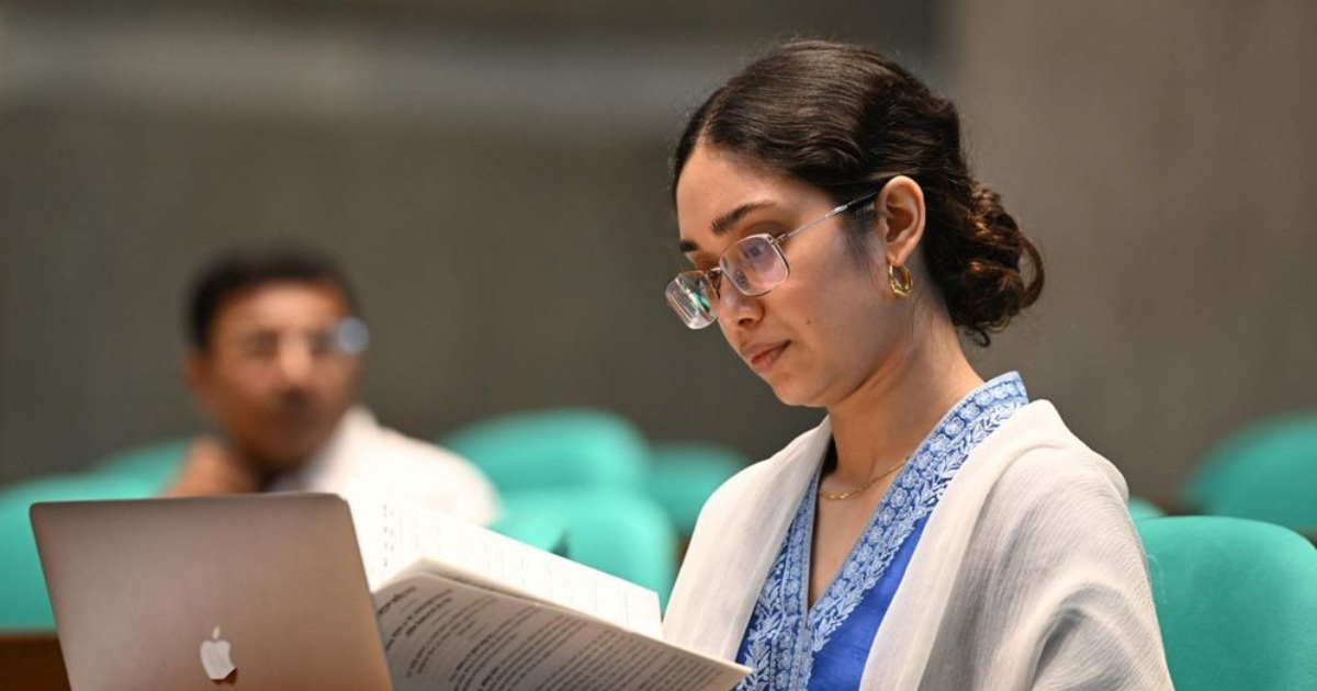 ভিভিআইপি লাউঞ্জে বসে সংসদ অধিবেশন উপভোগ করলেন জাইমা রহমান