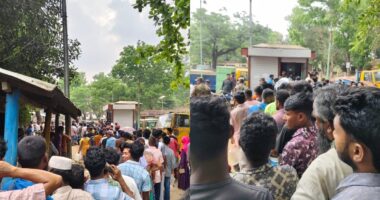 দীঘিনালায় তেলের তীব্র সংকট, ১ কিলোমিটার দীর্ঘ লাইনে চরম ভোগান্তি