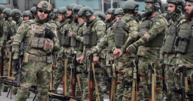 ইরানের পক্ষে লড়াইয়ে প্রস্তুত পরাজিত রাশিয়ার চেচেন আর্মি