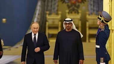 মধ্যপ্রাচ্যে যুদ্ধ বন্ধের আহ্বান পুতিন ও বিন জায়েদের