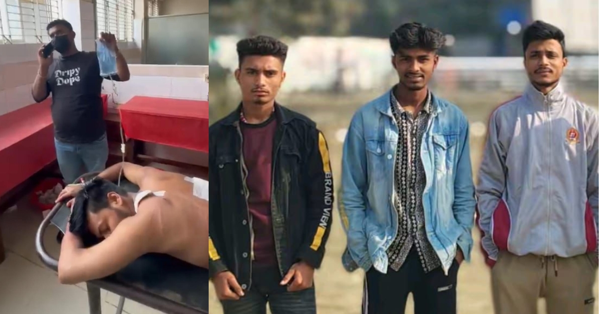 শাহজাদপুরে চাঁদা না পেয়ে ছেলে সহ ব্যবসায়ীকে কোপালো কিশোর গ্যাংয়ের সদস্যরা