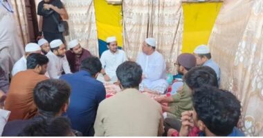 চরমোনাই মাহফিলে আসিফ মাহমুদের নেতৃত্বে এনসিপি প্রতিনিধি দল