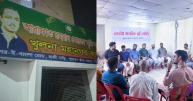 খুলনা এনসিপি’র ডিডকৃত কার্যালয় এখন বিএনপির কার্যালয়ে পরিণত
