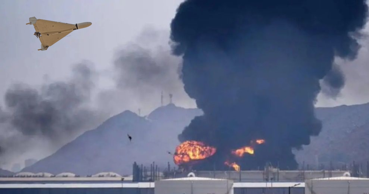 কুয়েতের তেল শোধনাগারে আঘাত হানল ইরানি ড্রোন, ভয়াবহ আগুন