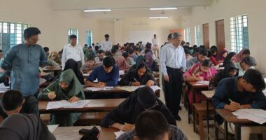 রবীন্দ্র বিশ্ববিদ্যালয়ে গুচ্ছের বি-ইউনিটের ভর্তি পরীক্ষা অনুষ্ঠিত