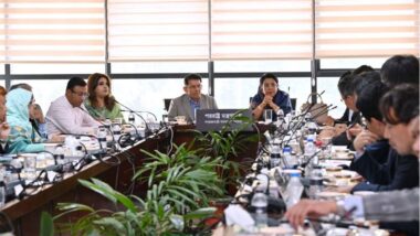 তৃতীয় টার্মিনাল পরিচালনা নিয়ে জাপানের প্রতিনিধিদলের সঙ্গে বৈঠক