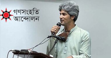 গণসংহতির পদ ছাড়লেন জোনায়েদ সাকি