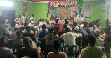 স্বাস্থ্য ও প্রতি মন্ত্রী ড. এম এ মুহিতের নির্দেশে শাহজাদপুরে মাদক বিরুদ্ধী কমিটি গঠন