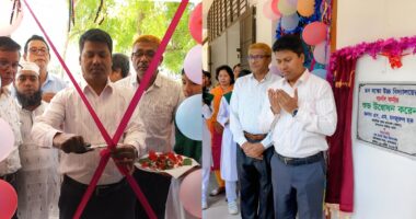 ছাত্রীদের স্বাস্থ্য সুরক্ষায় বান্দরবানের ডনবস্কো উচ্চ বিদ্যালয়ে গার্লস কর্নার উদ্বোধন