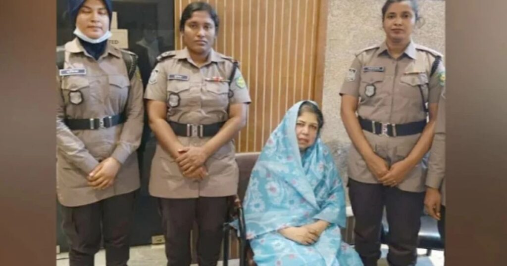 গ্রেপ্তার সাবেক স্পিকার শিরীন শারমিন চৌধুরীকে নেওয়া হয়েছে ডিবি কার্যালয়ে