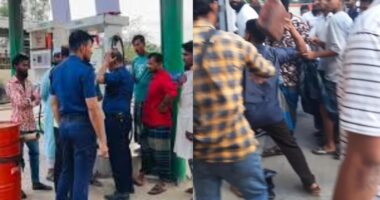 সুবর্ণচরে তেল না পেয়ে ফিলিং স্টেশনে হামলা-ভাঙচুর, আটক ২