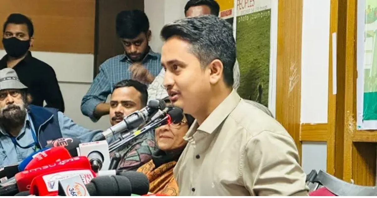 যারা বিএনপির বিপরীতে নির্বাচন করেছিল তাদের মিথ্যা মামলায় ফাঁসানো হচ্ছে : সারজিস আলম