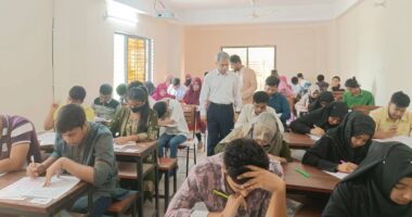 রবীন্দ্র বিশ্ববিদ্যালয়ে গুচ্ছের 'এ-ইউনিটের' ভর্তি পরীক্ষা অনুষ্ঠিত