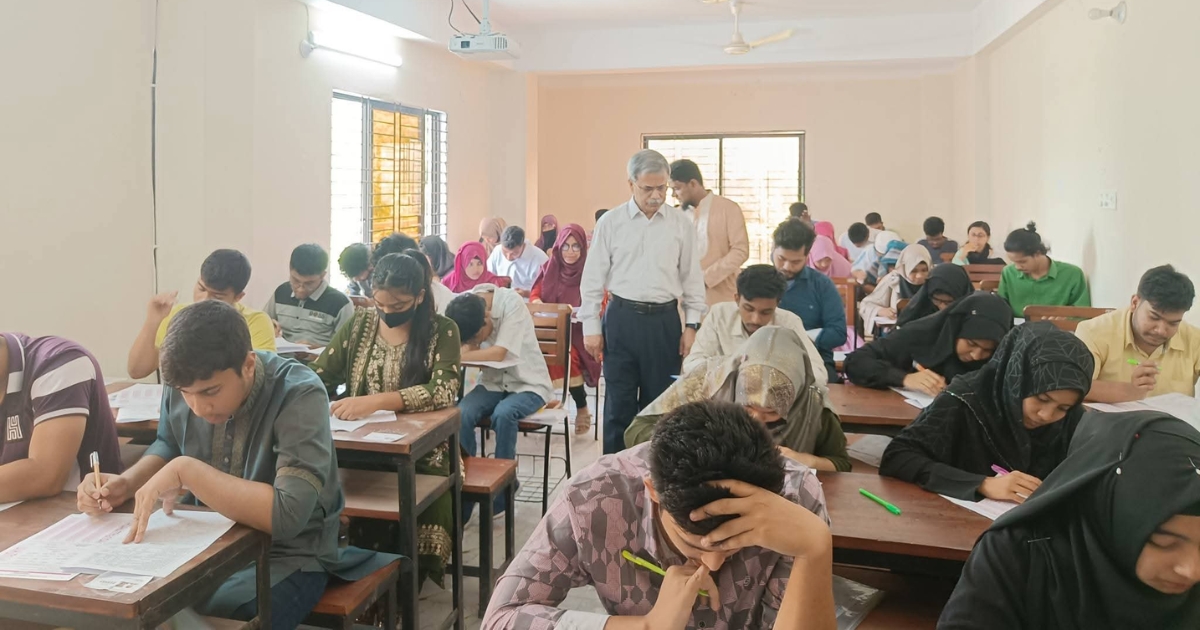 রবীন্দ্র বিশ্ববিদ্যালয়ে গুচ্ছের ‘এ-ইউনিটের’ ভর্তি পরীক্ষা অনুষ্ঠিত