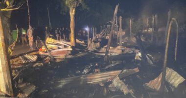 দীঘিনালায় আগুনে ৯টি দোকান পুড়ে ছাই, ক্ষতি প্রায় ১৭ লাখ টাকা