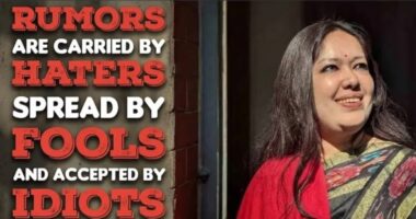 গুজব রটায় নিন্দুকরা, ছড়ায় বোকারা, আর বিশ্বাস করে গাধারা : রুমিন ফারহানা