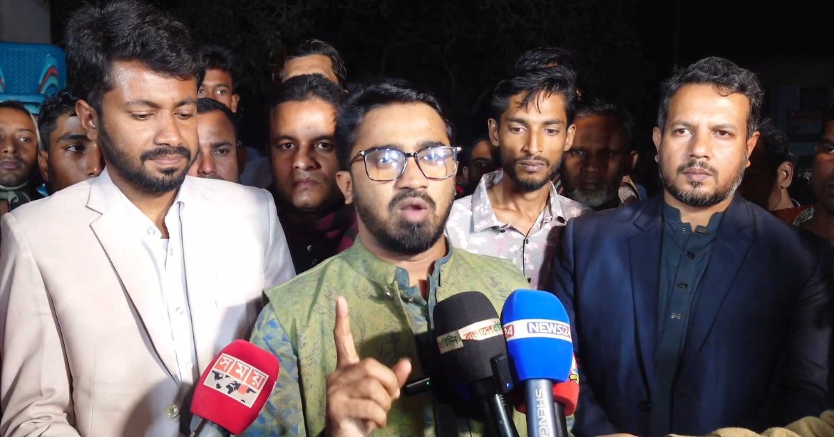 সাহস করে বলুন, আমি জামায়াত, আমি শিবির, আমার দাবি মানতে হবে : রাশেদ খাঁন