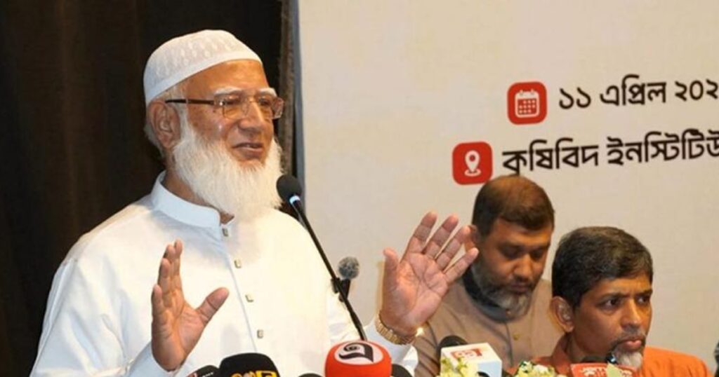 তেল আছে শুধু সংসদে, দেশে নেই : জামায়াত আমির