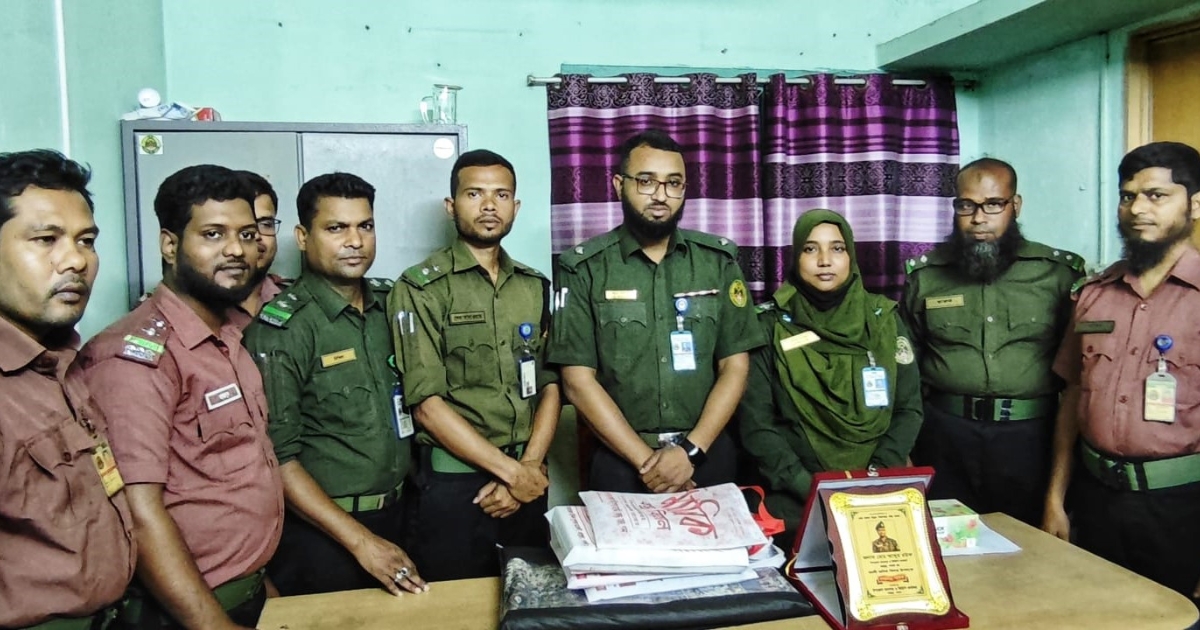 ভাঙ্গুড়ায় আনসার-ভিডিপি কর্মকর্তার বদলিজনিত বিদায় সংবর্ধনা