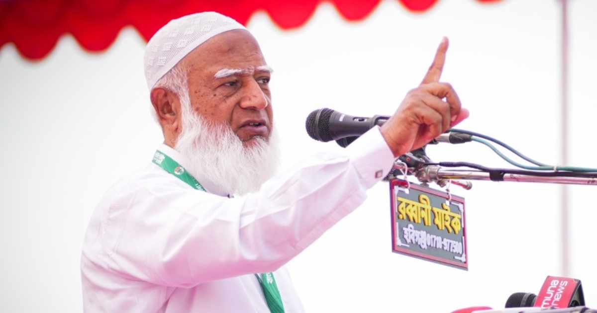 “একাত্তরে তো বিএনপির জন্মই হয়নি, একাত্তর তাদের হয় কীভাবে” : জামায়াতে আমির