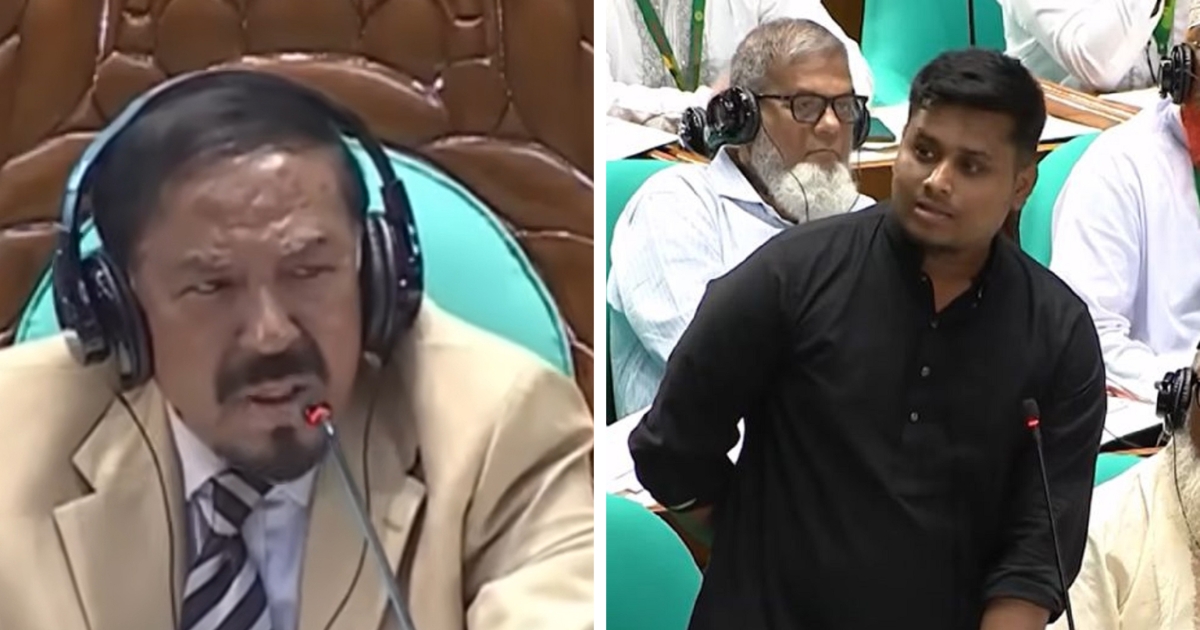 স্পিকারের ‘দিস ইজ নট শাহবাগ স্কয়ার, মিস্টার আবদুল্লাহ’ নিয়ে মুখ খুললেন হাসনাত