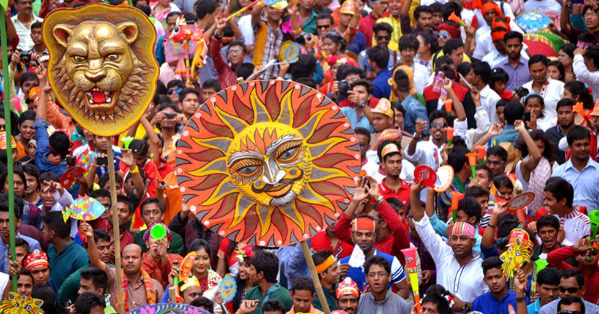 নবীগঞ্জে বর্ণিল আয়োজনে চলছে বৈশাখী উৎসব