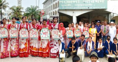দুমকীতে নানা আয়োজনে বাংলা বর্ষবরণ উৎসব উদযাপন